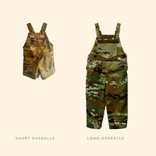 Military Baby Camo Overalls – Handmade Baby & Toddler Outfit, Newborn–4T