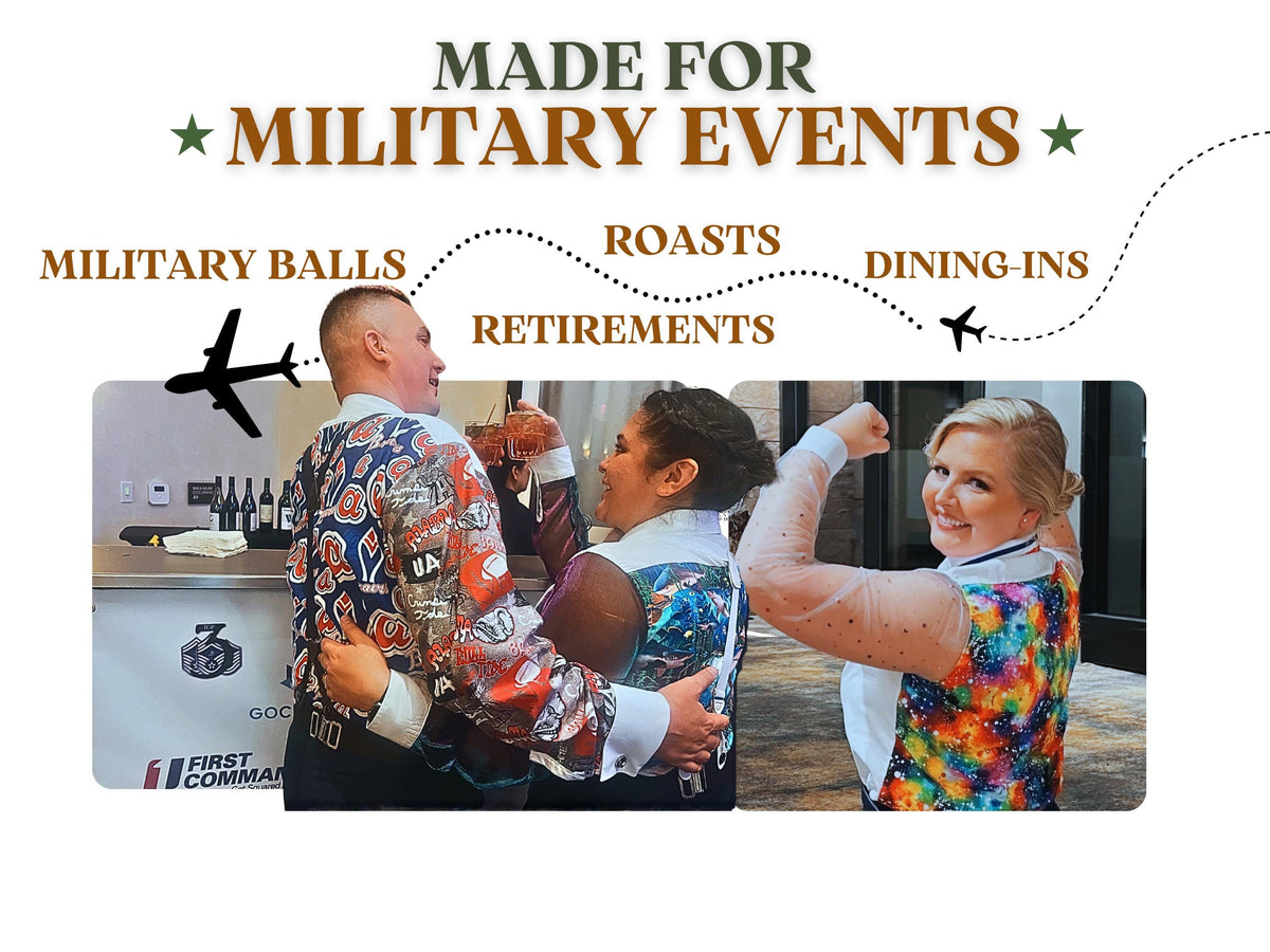 Custom Military Mess Dress Party Shirt – Handmade Tuxedo Shirt