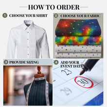 Custom Military Mess Dress Party Shirt – Handmade Tuxedo Shirt
